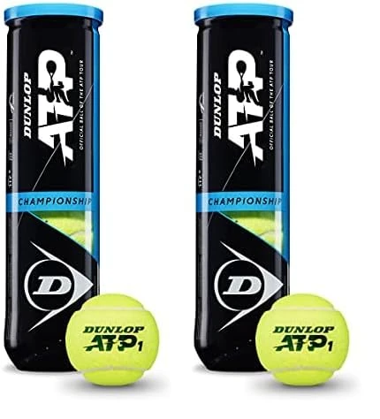 Dunlop Dunlop Unisex – Erwachsene ATP Championship Tennisball, Gelb, Einheitsgröße Dunlop Dunlop Unisex – Erwachsene ATP Championship Tennisball, Gelb, Einheitsgröße (Packung mit 2)