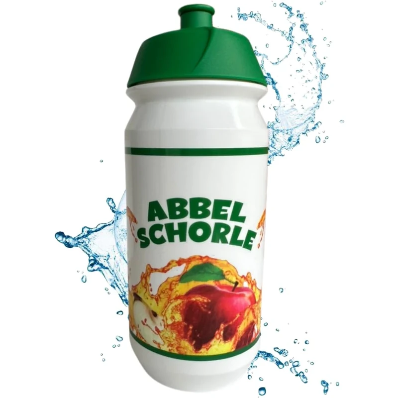Most Muckis Upgrade Yourself Trinkflasche Abbelschorle 500ml BPA-freie Wasserflasche für Sport Fitness Freizeit Outdoor Fahrrad Arbeit Reise Schule Geschenkidee Aesthetic Zubehör nachhaltig