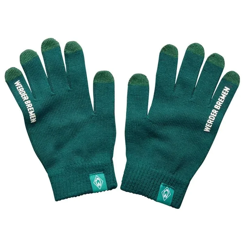 Werder Bremen SV Smartphonehandschuh grün Handschuh unisex Größe L