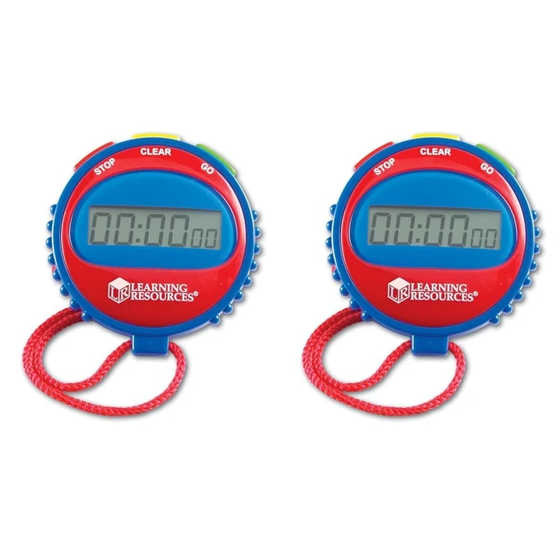 Learning Resources Anfänger Stoppuhr, 1 Stück (Packung mit 2)