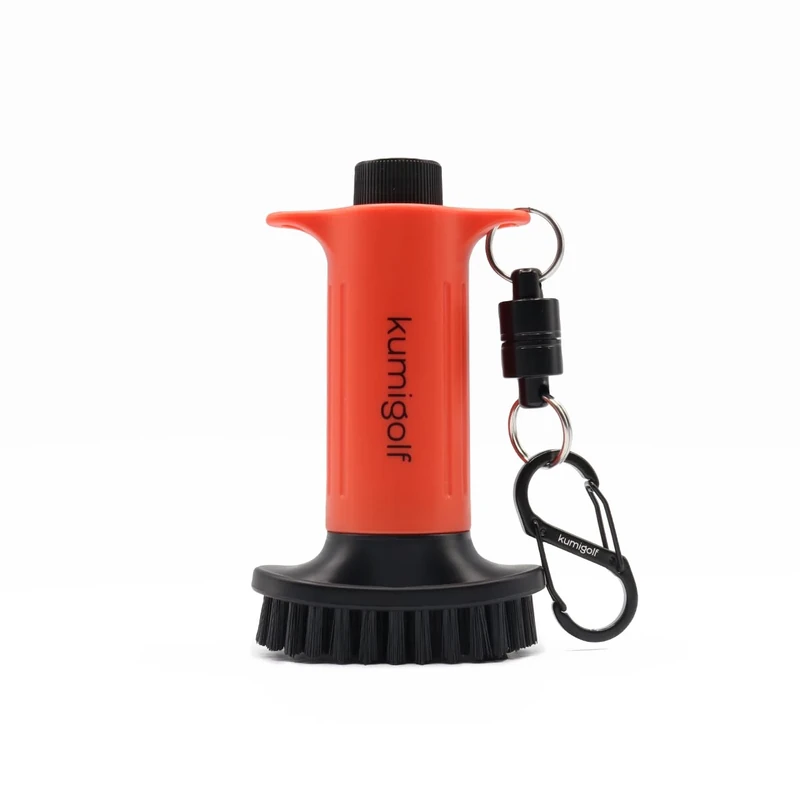 kumigolf® H3 Golf Wasserbürste – Premium Golfschläger Bürste mit Wassertank für Perfekte Schlägerreinigung & Schutz – Magnetclip & Hochwertige Nylonborsten – Unverzichtbares Golf Zubehör & Geschenk