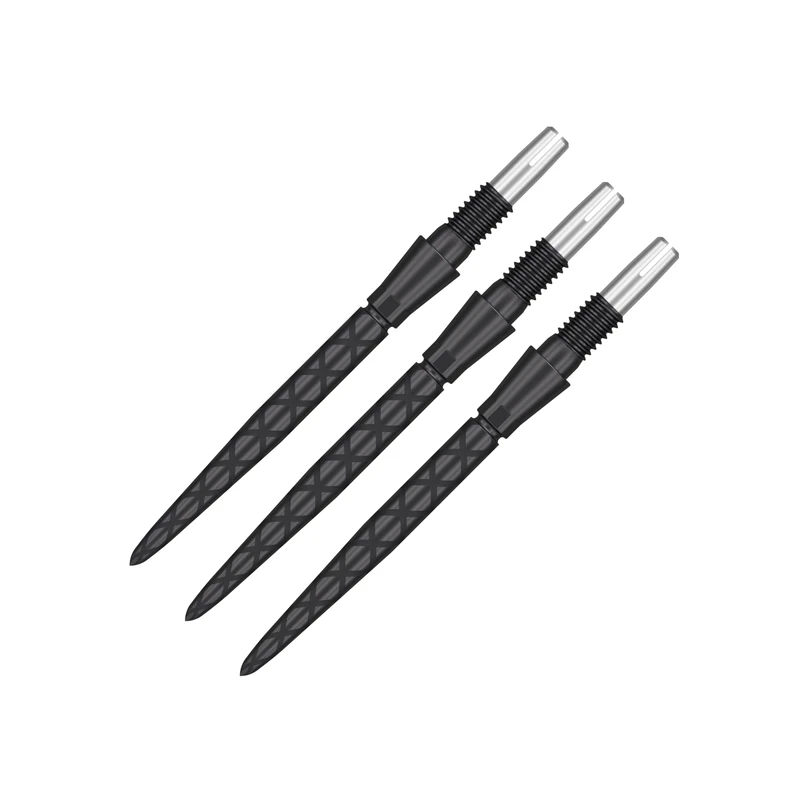 Target Darts Swiss Point Storm Diamond Dart Points (3er-Pack Spitzen) 26mm Schwarz SP – Change Dart Point, Professionelles Dart-Zubehör