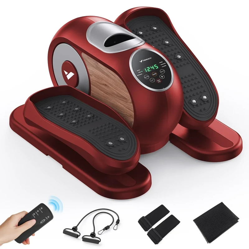 MERACH Ellipsentrainer unter dem Schreibtisch, Ellipsen-Beintrainer für Senioren, komplett montiert