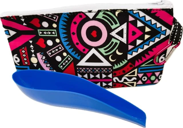 Urinette Starr, mit Aufbewahrungstasche und Karabinerhalen (Blau+Inca)