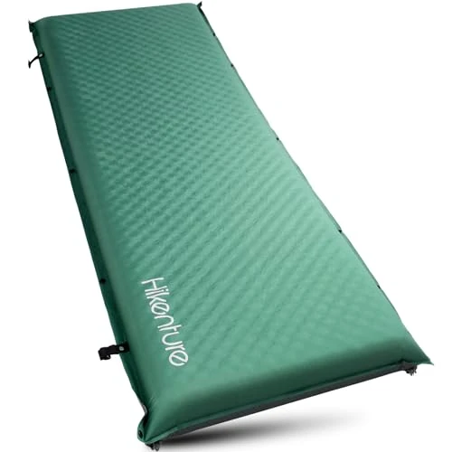 HIKENTURE Camping Matratze 10cm/8cm/5cm dick 30 Sekunden automatisch, Aufblasbare Isomatte, Ultradicke Selbstaufblasbare Luftmatte