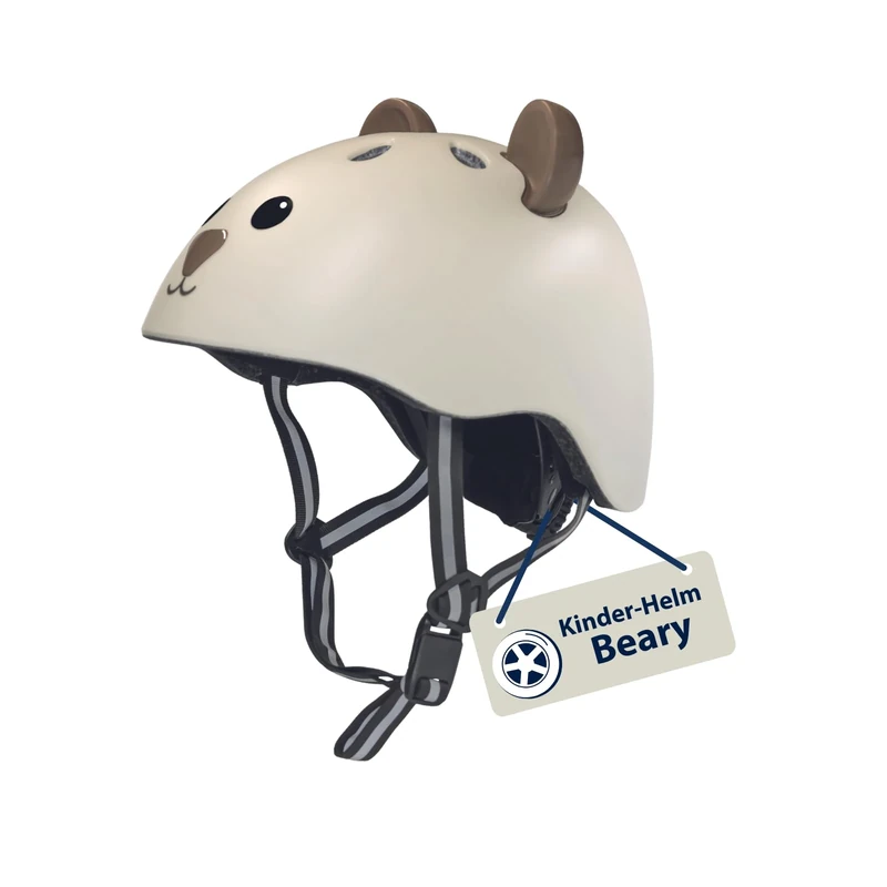HUDORA Kinderhelm mit süßem Tier-Motiv - Bequemer Kleinkind-Helm in XXS/XS - Sicherer Fahrradhelm - Hochwertiger Kinder-Helm für Mädchen & Jungen - Ideal für Laufrad / Scooter & Fahrrad