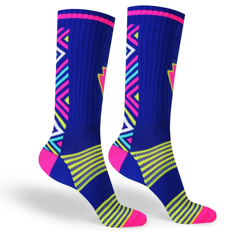 Sport-Socken für Männer und Frauen - Ideale Socken für Laufen, Basketball, Radfahren und Padel - Inshock Barcelona
