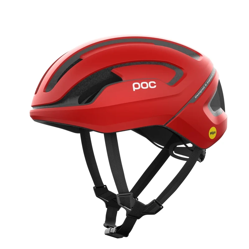 POC Omne Air MIPS Fahrradhelm - Erlebe funktionalen Schutz, bietet und Dich dazu inspiriert, Grenzen zu überwinden, Prismane Red Matt