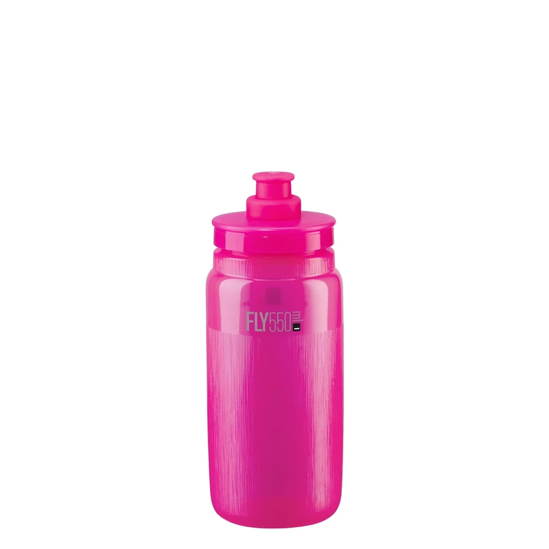 ELITE FLY TEX Klar Pink Fluo 550 ml – Ultraleicht BPA-frei Geruchsneutral – Für Rennrad MTB Gravel – Premium Radsport - Image 1