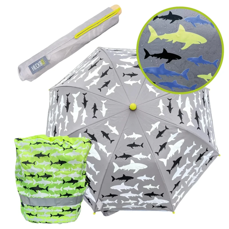 HECKBO Magic Hai Regenschutz + Magic Hai Faltregenschrim