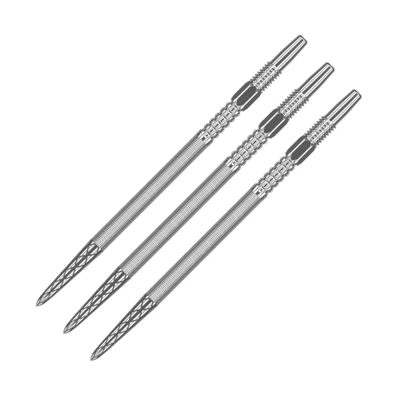 Target Darts Swiss Point DX Dart Points (3 Pack Set of Tips) 40mm, Silber - Change Dart Swiss Point, Profi Dart Zubehör, SP Dart Tip Removal