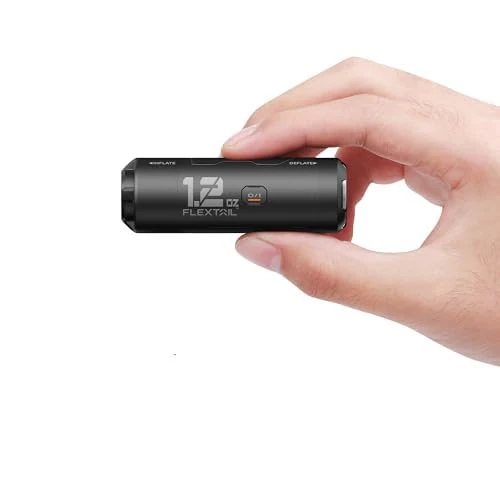 FLEXTAILGEAR Zero Pump, Tragbare Elektrische Luftpumpe mit Wiederaufladbarem Akku und 6 Düsen, zum Aufpumpen und Entleeren von Luftmatratzen, Schwimmringen, Vakuumbeuteln, Camping- und Reiseausrüstung