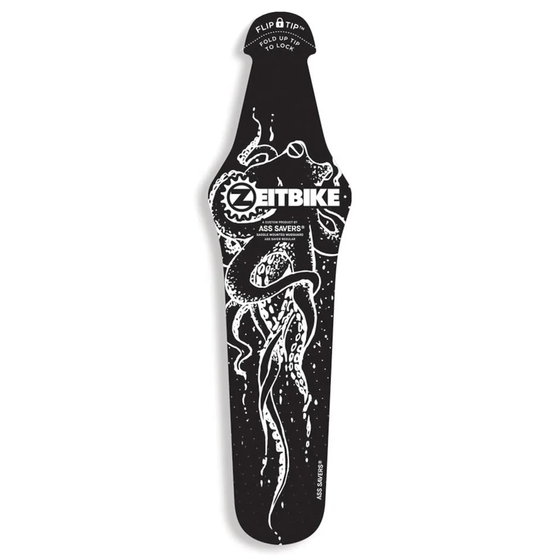 ASS SAVERS Regulärer Sattel-Schutzblech, 23-35 mm Reifen, Generation 4, maximaler Schutz, regnerische Fahrten, Keine Werkzeughalterung, patentierte Flip-Spitze, leicht, stabil, selbstzentrierend