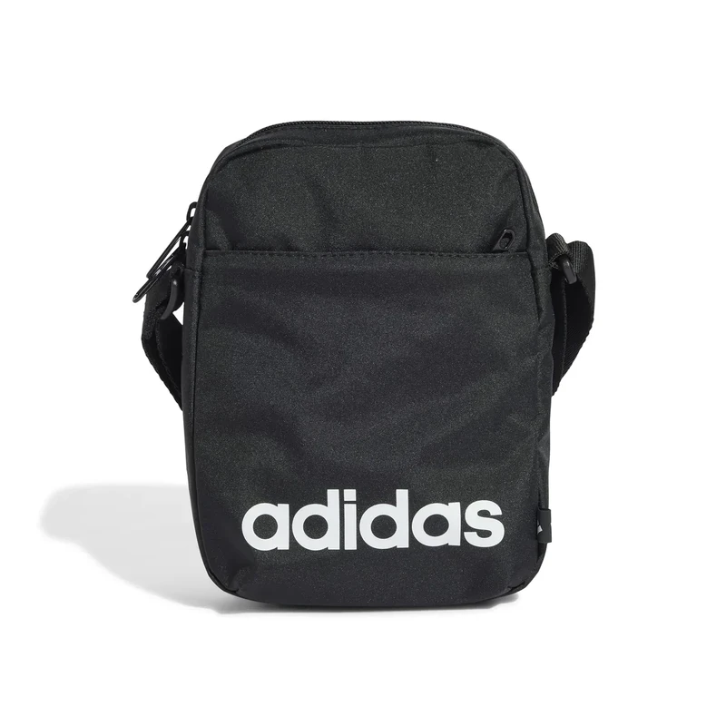 adidas Unisex LINEAR Organizer, Black/White, One Size