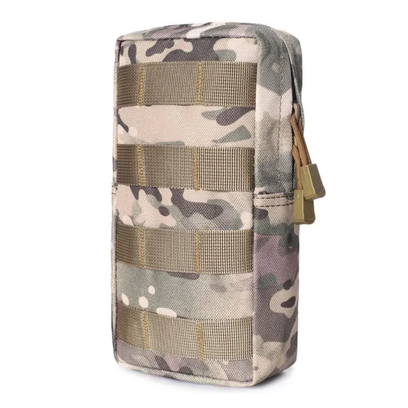 Gexgune Militär 600D MOLLE Tasche Tasche DEC Utility Weste Gadget Tasche Taktische Jagd Wandern Taille Pack Outdoor-Ausrüstung (3 Farben optional) (CP)