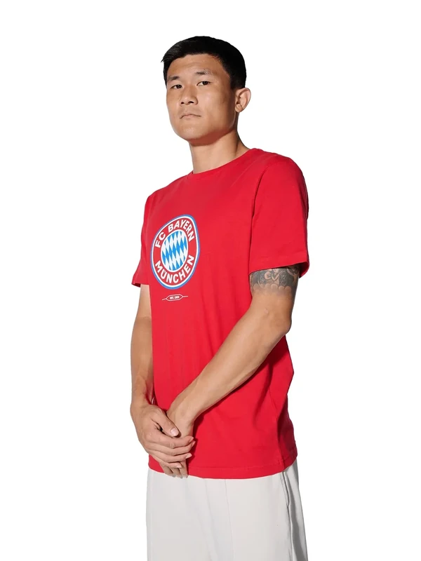 FC Bayern München | T-Shirt Essential | Herren Rot oder Navy
