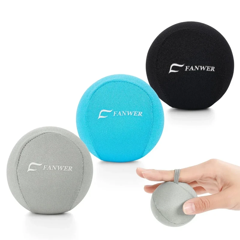 Fanwer 3er-Set Stressball für Erwachsene, Knetball für Angst und Stressabbau, Gel Antistressball mit drei Dichten (Verschiedenen Stärken)