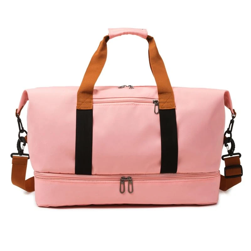 Sporttasche & Reisetasche für Damen und Herren - mit Schuhfach & Nassfach, Large Capacity Travel Bag Leichte Trainingstasche wasserdichte Schwimmtasche für Reisen, Sport, Fitness