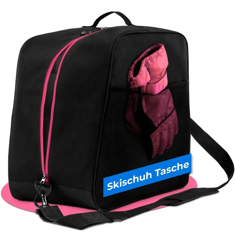 STYNGARD Skischuhtasche mit Platz für Zubehör [38 L] - Tasche für Skischuhe mit - Skischuhe Tasche - Skistiefeltasche - Modell Cortina