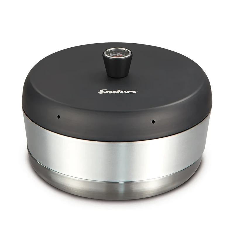 Enders® Mobiler Camping-Backofen VAMO™, für Backen, Garen und Kochen, kompatibel mit Kochern, Grills oder Herdplatten - außer Induktion, Fassungsvermögen ca. 2,3 Liter, integriertes Thermometer #6866 - Image 1