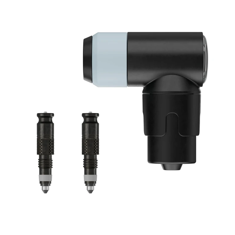 Schwalbe Clik Valve Conversion Set – Umrüstset für Sclaverand/SV-Ventile mit Pumpenkopf – Innovation zum Aufpumpen von Fahrradreifen