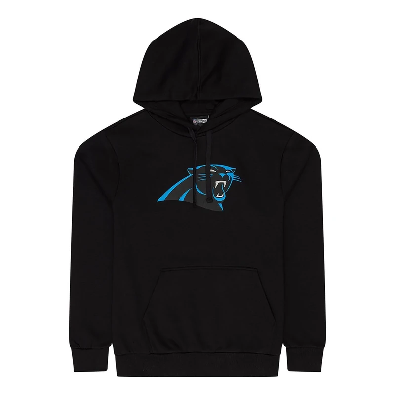 New Era Carolina Panthers NFL Team Logo Hoody Schwarz Kapuzenpullover - XL