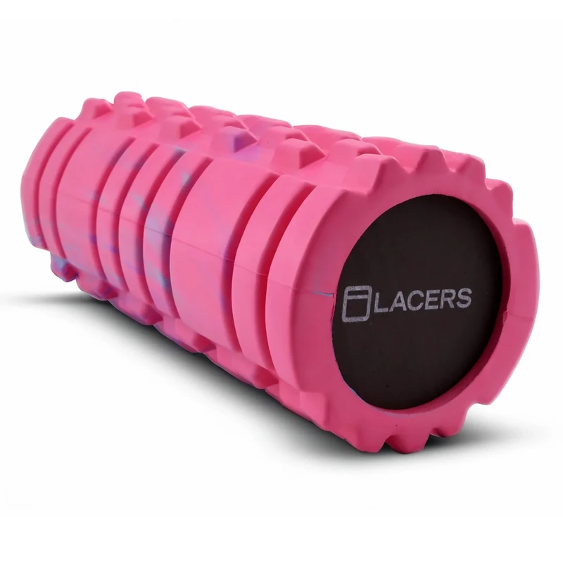 Lacers Petrolline Fazien Rollen - Premium Schaumstoff Faszienrolle für Gymnastik und Massage - Erhältlich in 6 Farben - Ideal für Yoga, Pilates und Fitness Effektive Entspannung (Pink)