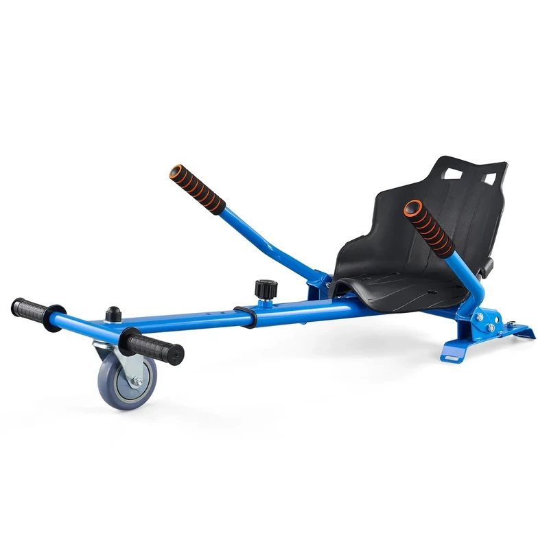 CO-Z Hoverboard-Stuhl Hoverkart Sitzscooter Hoverboard Sitz Gokart Sitz für Self Balancing Kompatibel mit 6,5 Zoll 8,5 Zoll und 10 Zoll Scooter für Erwachsene und Kinder (Blau)
