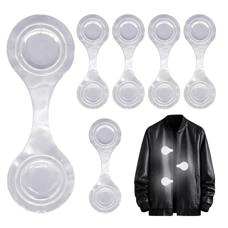 6 Stück Magnetische Reflektoren, Reflektoren Kinder, Reflektierende Ansteckmagnete, Reflektor Clips Anhänger, Sicherheits Reflektor für Rucksack, Jacke, Kleidung, Kinderwagen, Joggen, Fahrrad(Silber)