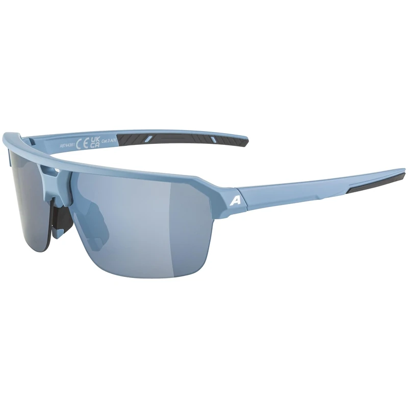 ALPINA Swift HR - Stylische Sonnenbrille für Erwachsene, smoke-blue matt
