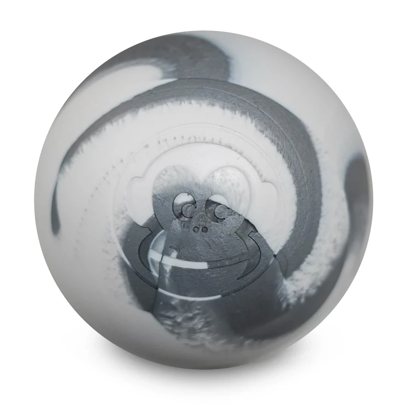 Captain LAX Massageball Original - Lacrosseball, Hartgummi, mit den Maßen 6 x 6 cm geeignet für Triggerpunkt- & Faszienmassage/Crossfit - Image 1