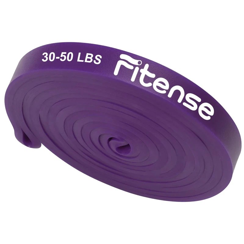 Fitense Resistance Bands, Widerstandsbänder, Widerstandsband Fitnessbänder, Fitnessband für Männer und Frauen, Trainingsbänder für Yoga, Pilates, Training, Physiotherapie, Klimmzughilfe,30-50 Pfund
