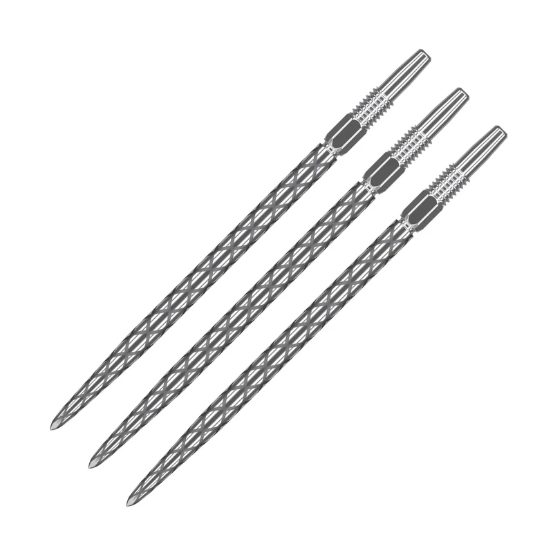 Target Darts Swiss Points, Diamond Pro Swiss Point Dartspitzen (3er Pack Spitzen) 40MM, Silber | Wechsel Dartspitzen, Profi Dart Zubehör