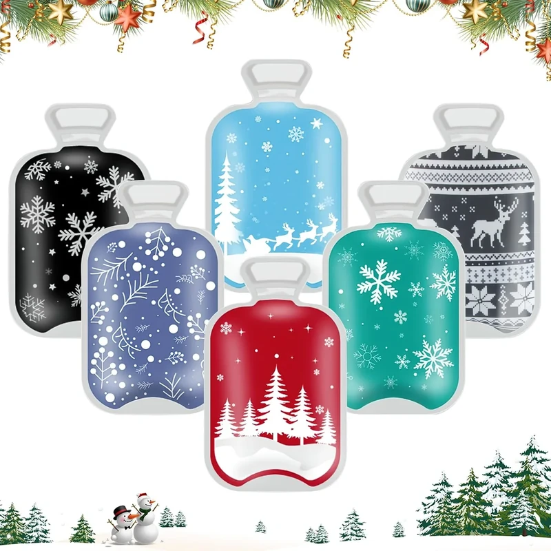 HYran 6er Handwärmer, Taschenwärmer Kinder, Wiederverwendbar, Zum Knicken, Mini Wärmflasche, Kleinigkeiten