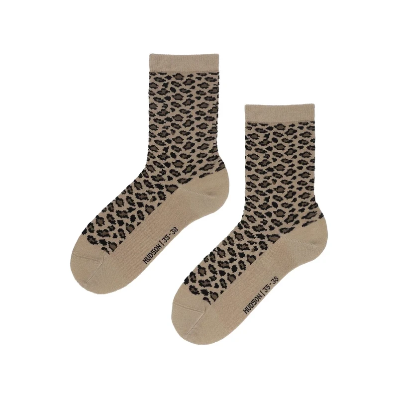 Hudson Damen Socken Leo Fashion Beige 0710 35-38