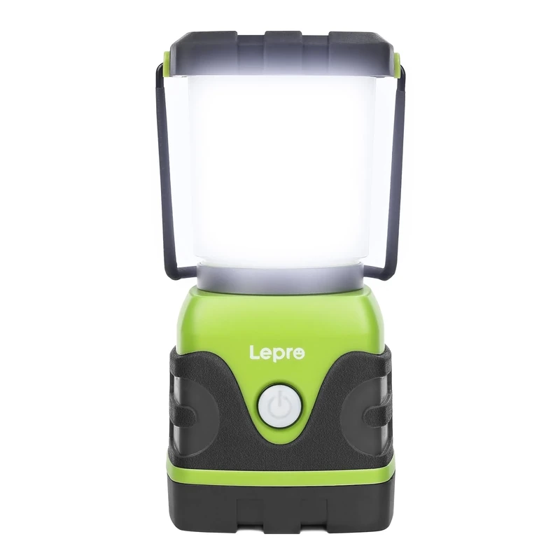 Lepro LED Campinglampe Batteriebetrieben, Ultra Hell 1500 Lumen, 4 Modi & Dimmbar Camping licht, Notfallleuchte für Stromausfällen, Wandern, Notfall, Ausfälle und so weiter