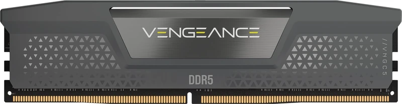 CORSAIR Vengeance DDR5 RAM 16GB (1x16GB) 5600MHz CL40-40-40-77 1.25V AMD Expo Intel XMP 3.0 Desktop-Arbeitsspeicher – Grau (CMK16GX5M1B5600Z40)