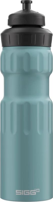 Sigg - Alu Fahrrad Trinkflasche - WMB Sports Morning Blue - Mit 3-Stufen-Sportverschluss - Klimapartner Zertifiziert - Auslaufsicher - Federleicht - BPA-frei - Sport & Fahrrad Zubehör - Blau - 0,75L
