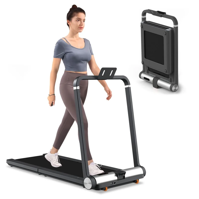 WALKINGPAD Laufband MC21, Silbergrau, LED-Display, Intelligente Fussensorsteuerung, Zusammenklappbar, Kompakt