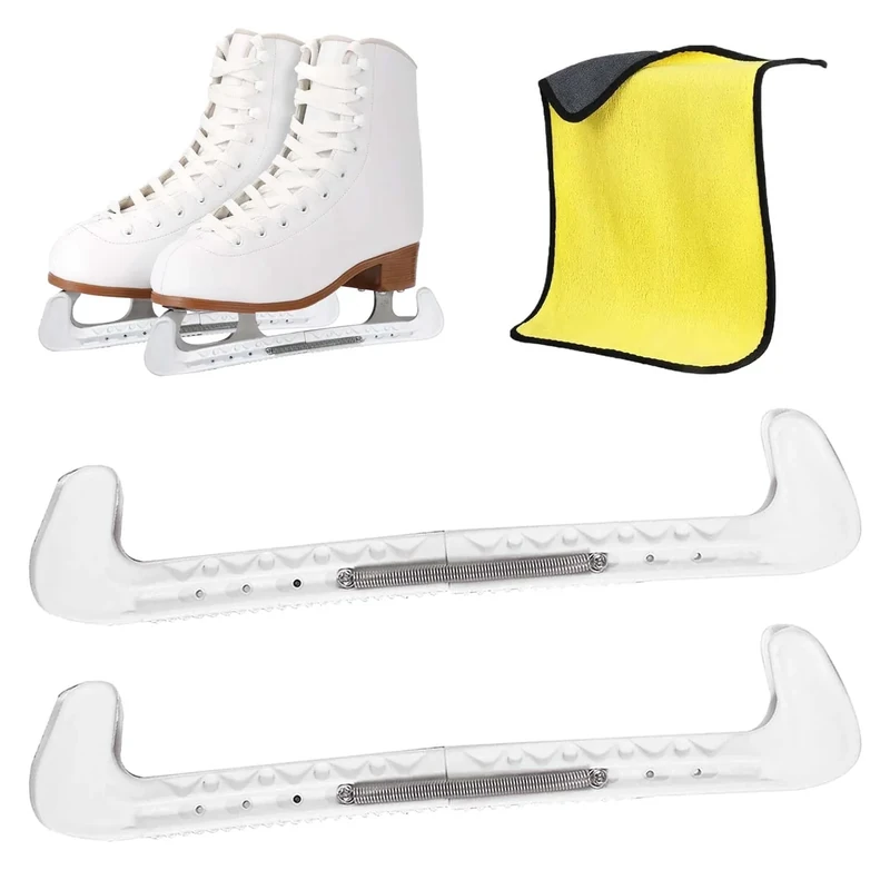 MOAZIFI Kufenschoner Schlittschuhe, Kufenschoner, Sport Hockey Blade Guards, Schlittschuh Schoner, Schlittschuhe Schoner, Schlittschuh Kufenschoner, Eiskunstlauf Zubehör
