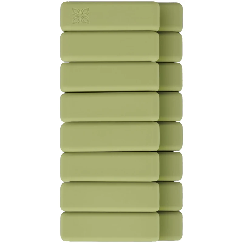 OMNANA® Gewichtsmanschetten aus Silikon (2x0,5 kg oder 2x1 kg) – Knöchelgewichte & Handgelenkgewichte für Fitness, Yoga, Pilates & Physiotherapie – Ankle Weights für Joggen, Aerobic & Krafttraining