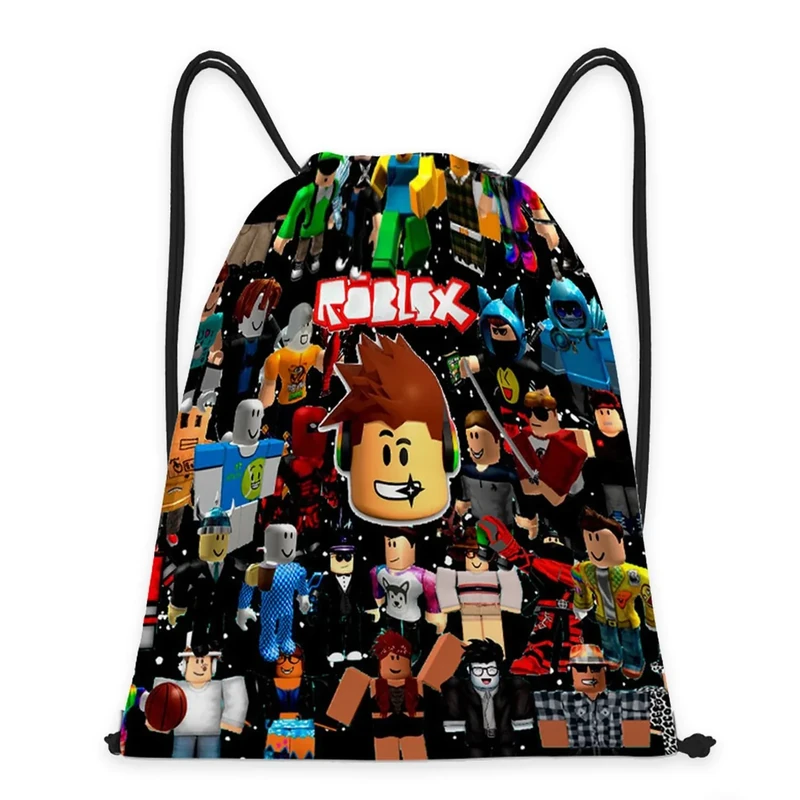 PYTRARTY Rob-Lox Turnbeutel，Rob-Lox Sporttasche Klein，Rob-Lox Sportbeutel mit Kordelzug，Rob-Lox Turnbeutel，Rob-Lox Sportrucksack