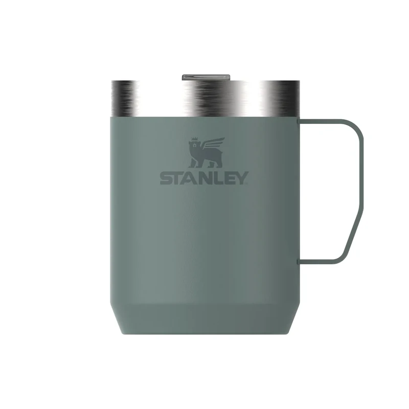 STANLEY Classic Legendary Camp Mug Thermobecher 0.23L - Hält 1 Stunden Heiß - 2 Stunden Kalt - BPA-Frei - Spülmaschinenfest - Edelstahl Kaffeebecher To Go - Shale