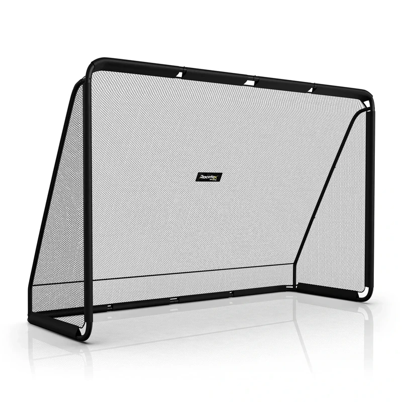 Racetex Fussballtore für Garten Kindern und Erwachsene [MODERNES Design] - Fußballtor Kinder mit Stabiler Stahlrahmen Front - Fußballtore Kinder inkl. Edelstahl Erdankern - Fußball Tor 300x200