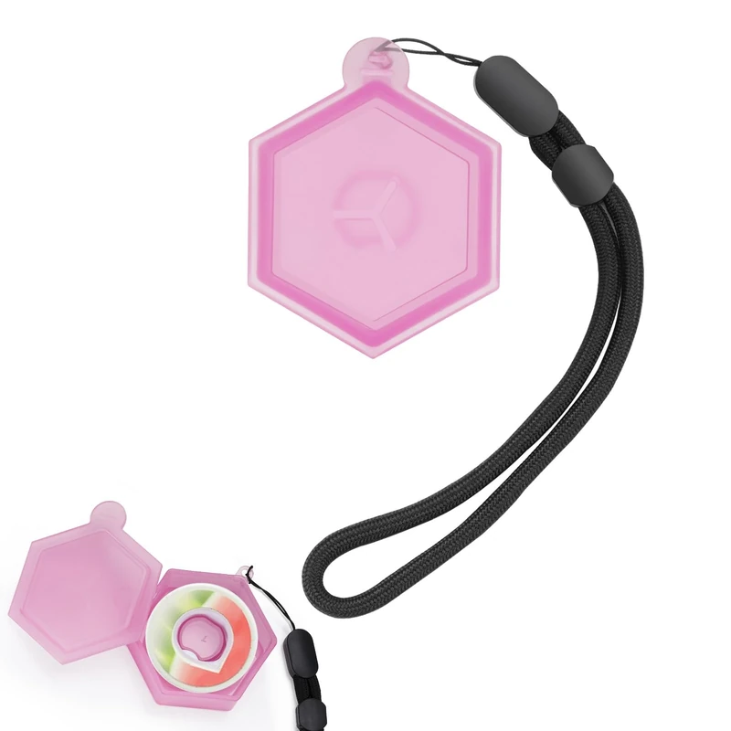 XTQFH Air Pods Aufbewahrung Pod Case Aufbewahrungsbox Geschmack Pods Alle Sorten Für Air-Up Duft-Pod/Aroma-Pod sicheren Lagerung von Aroma-Boxen BPA-freie(Pink)