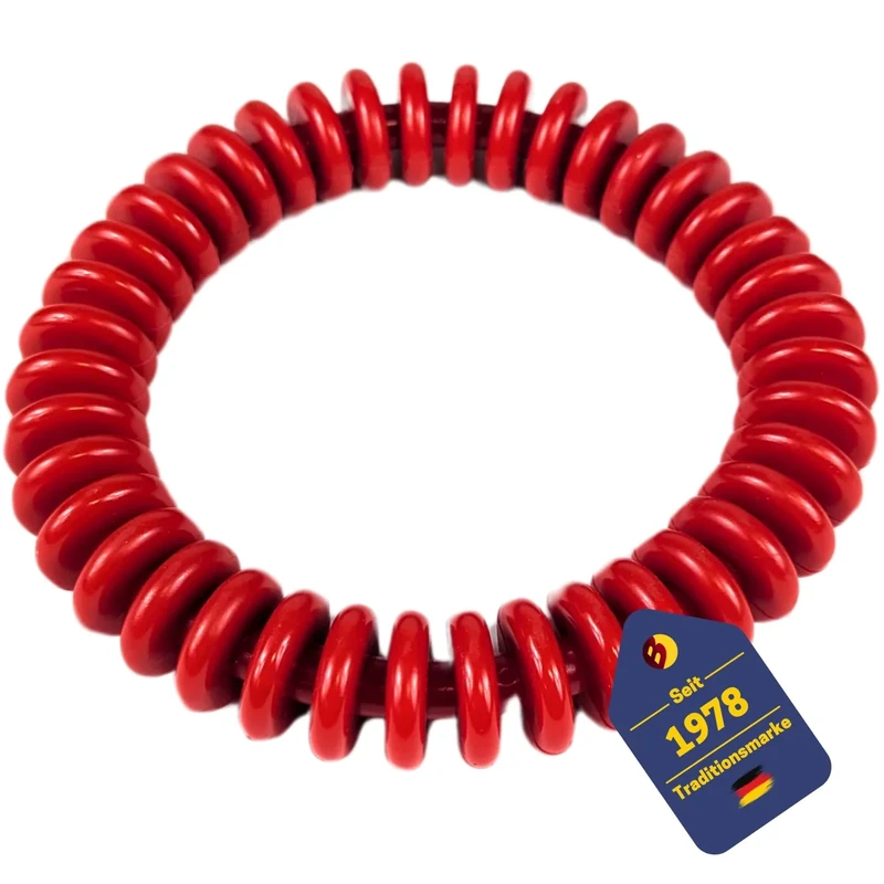 BEST SPORTING Tauchringe für Kinder 14 cm I Kinder Tauchringe, ideal für Seepferdchen und Co. I Tauchspielzeug für Kinder I Tauchringe für Kinder Set I Tauchring Kinder (Lamellen Rot)