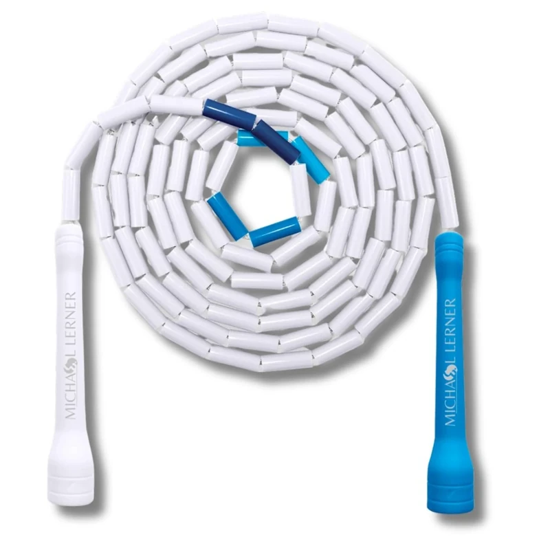 Elevate Rope Perlen‑Springseil Verstellbar 3 m mit Gratis Trainings‑App – Tangle‑Free, ideal für Rhythmus, Kontrolle & Cardio