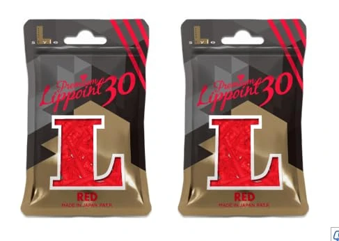 LSTYLE Premium Lippoint - Extra Lang - Rot - 60 Count - Soft Tip Points - 2BA Gewinde