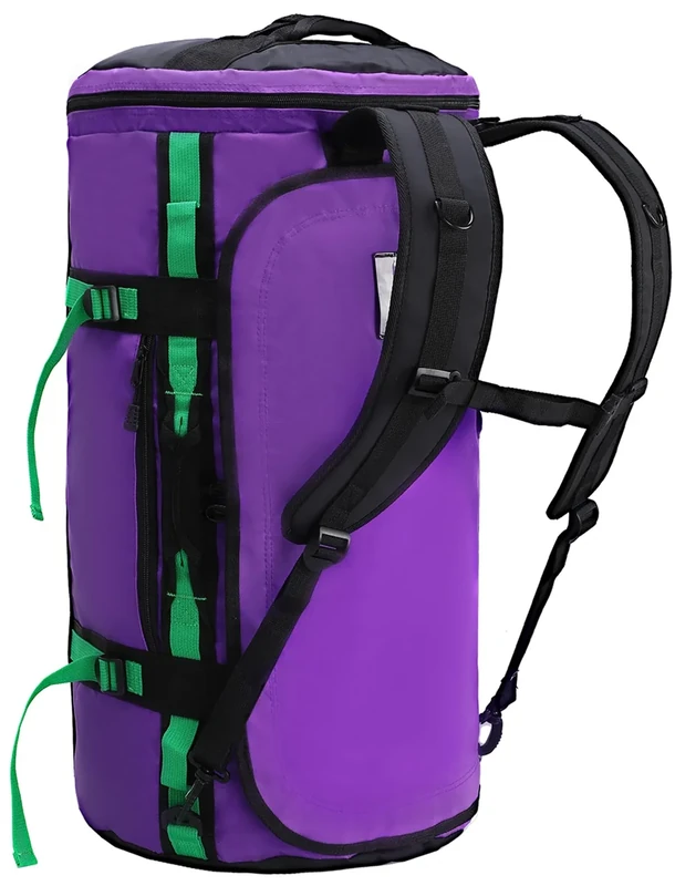 MIER Große Sporttasche wasserdicht Sportrucksack mit Schuhfach umwandelbar in Rucksack, 45L/60L/90L