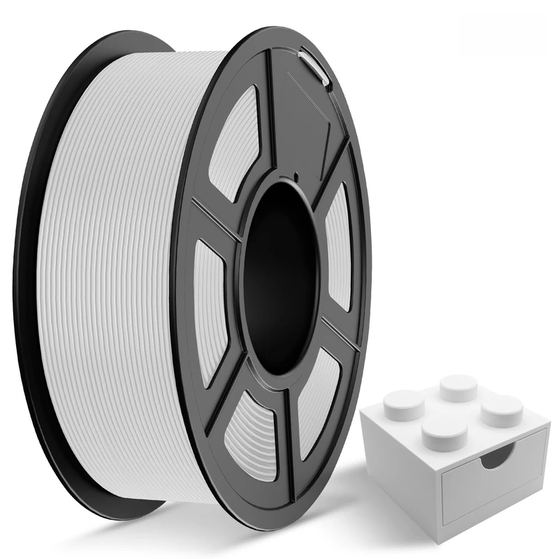 TECBEARS PLA+ Filament, 1,75 mm, 4 kg, Upgrade PLA+, robusteres und stärkeres 3D-Drucker-Filament, max. 300 mm/s Druckgeschwindigkeit, Genauigkeit +/- 0,02 mm, 4 Stück, 1 kg pro Spule (blau, rot